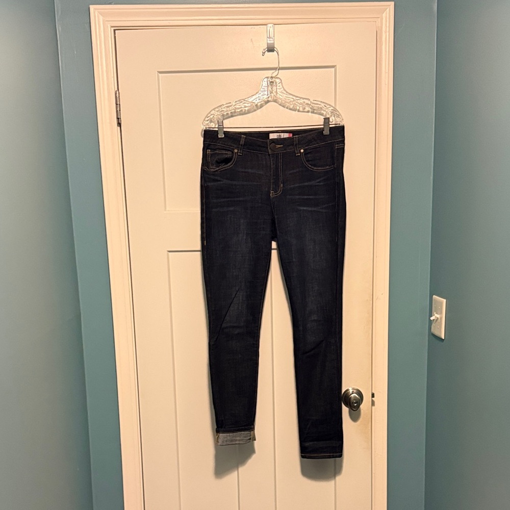 CAbi Dark Indigo Skinny Jeans